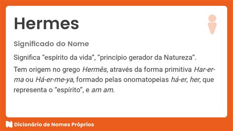 Significado do nome Hermes 